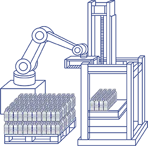 navan machine Palletizing & Depalletizing