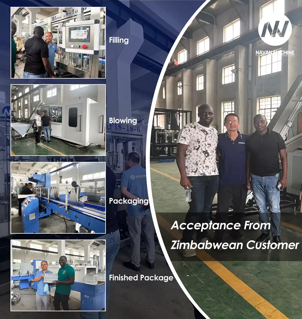 navan machine Production Line From Zimbabwean Customers