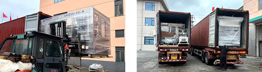 navan machine Tanzania Project shipping