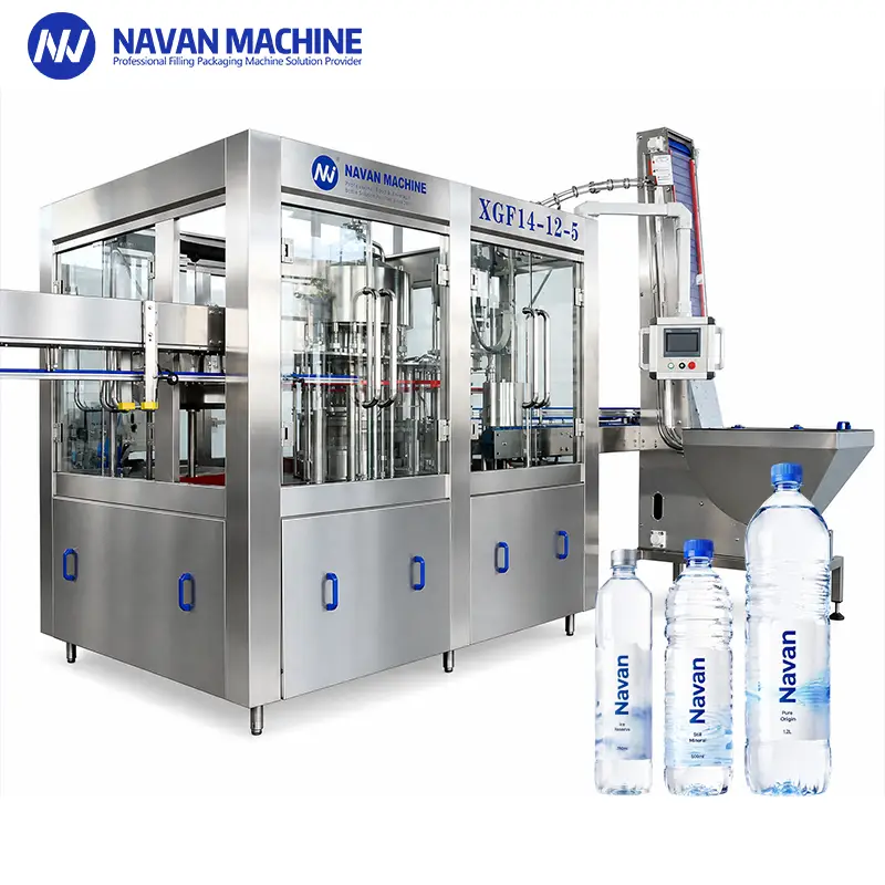 navan machine XGF 14-12-5 Industrial Water Bottling Machine for PET Bottles