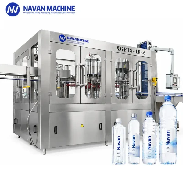 navan machine XGF 18-18-6 Automatic Mineral Water Filling Machine for PET Bottles