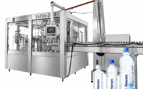 navan machine XGF 24-24-8 High-Speed Water Bottling Line for PET Bottles